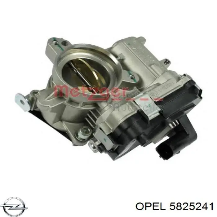 5825241 Opel Válvula de borboleta montada