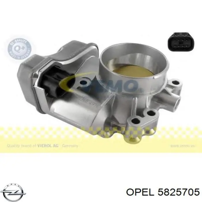 Compre 5825705 Opel Válvula de borboleta montada