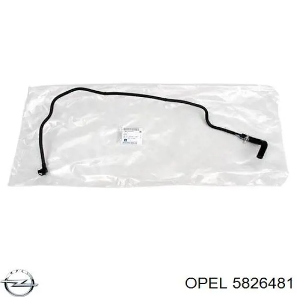 Compre 5826481 Opel Mangueira (cano derivado) de aquecimento da válvula de borboleta