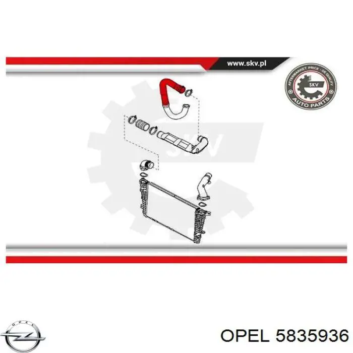  Opel 5835936 preço, a partir de 30,84 USD