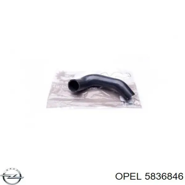 5836846 Opel Mangueira (cano derivado) de intercooler
