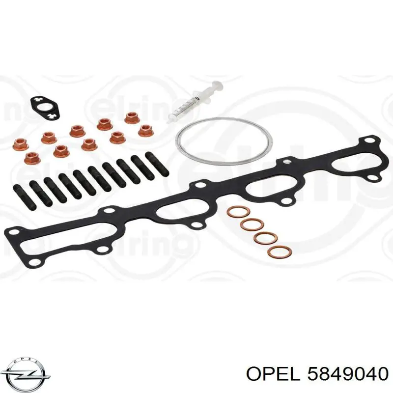 Turbina Opel 5849040 preço, a partir de 448,13 USD