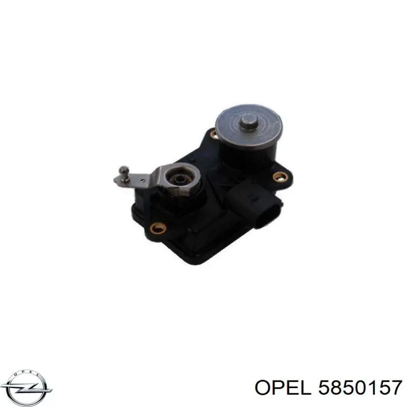 5850157 Opel Válvula (atuador) de acionamento das comportas de tubo coletor de admissão
