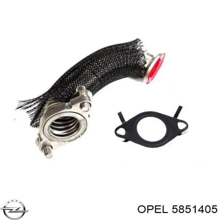 Compre 5851405 Opel Mangueira (cano derivado) de radiador EGR, fornecimento