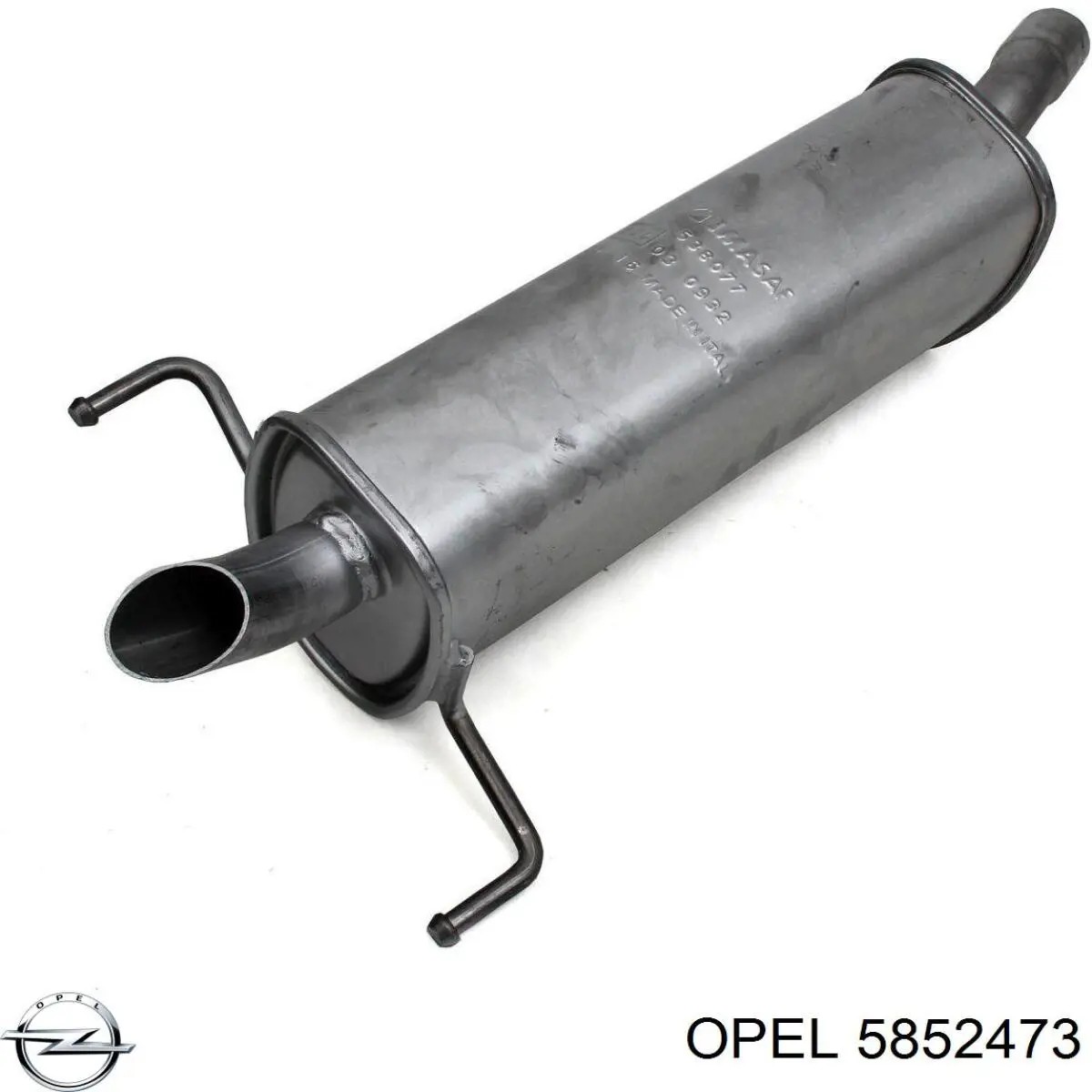 Silenciador, parte traseira Opel 5852473 preço, a partir de 42,95 USD