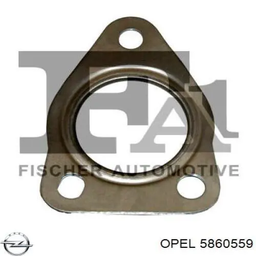 Vedante de turbina dos gases de escape, admissão Opel 5860559 preço, a partir de 5,58 USD