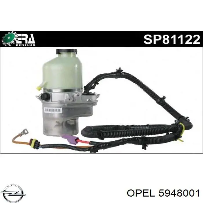 Bomba da Direção hidrâulica assistida Opel 5948001 preço, a partir de 131,15 USD