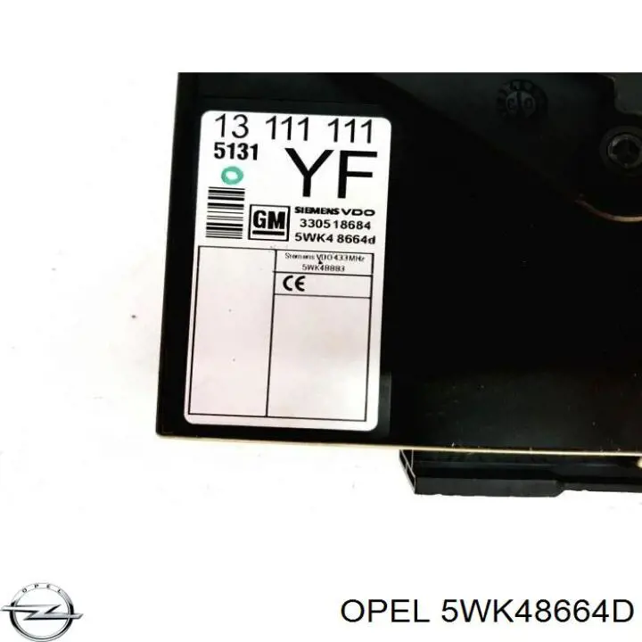  Opel 5WK48664D preço, a partir de 54,58 USD