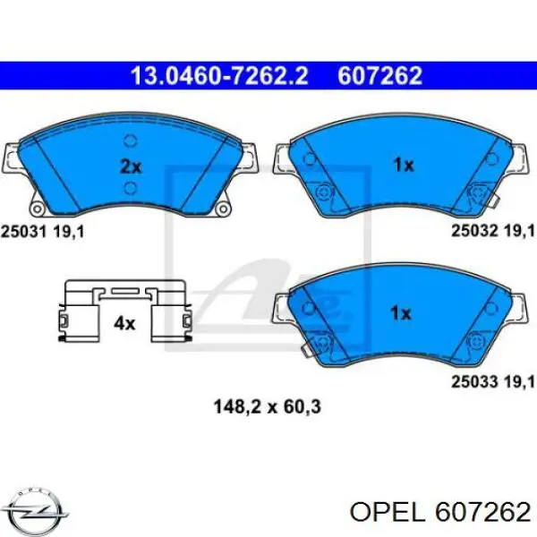 607262 Opel 