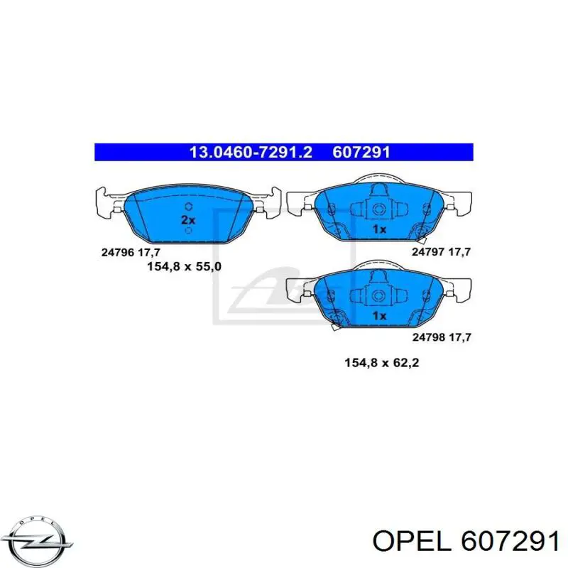 Tampa de válvulas Opel 607291 preço, a partir de 102,33 USD