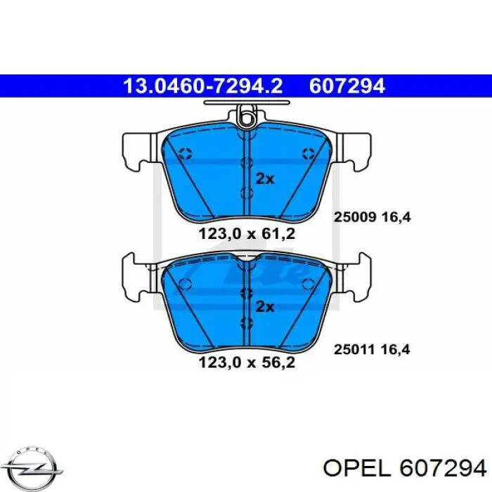 Compre 607294 Opel Vedante de cabeça de motor (CBC)
