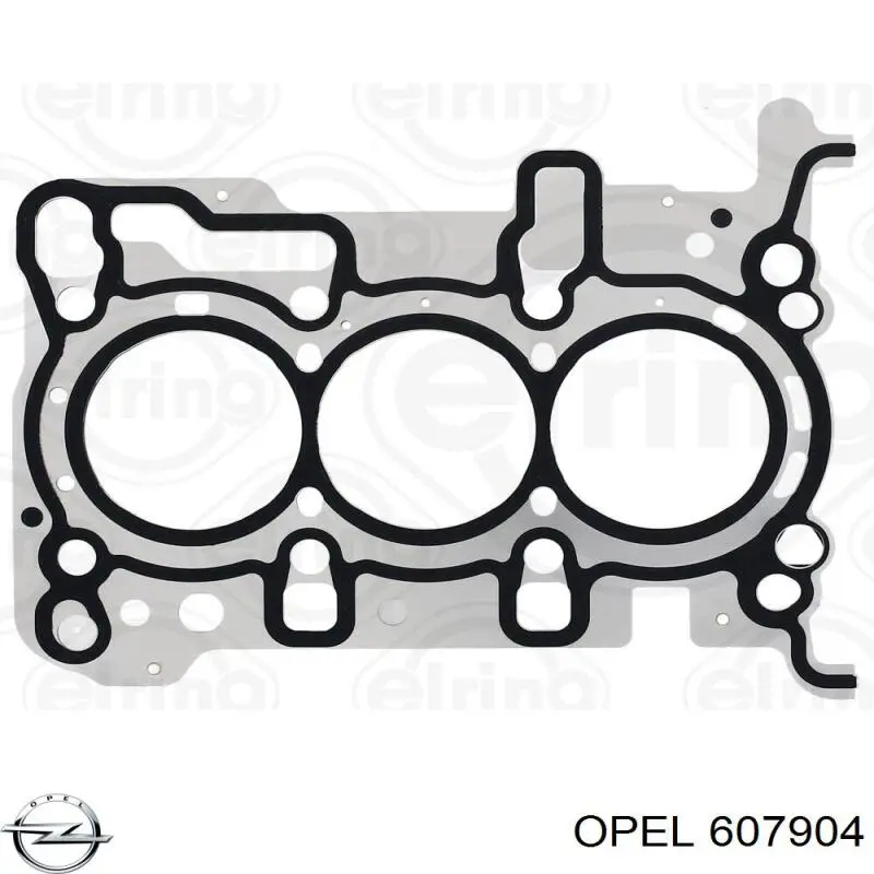 607904 Opel Vedante de cabeça de motor (CBC)
