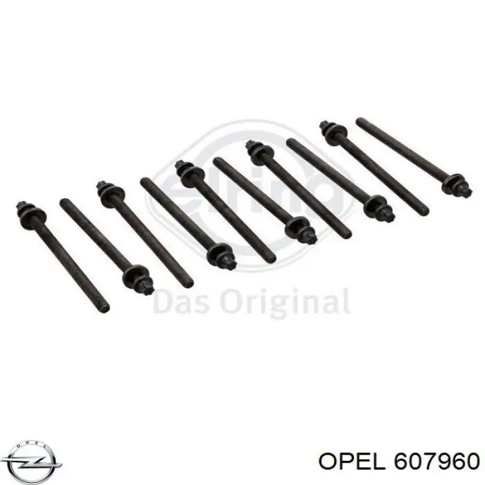 Compre 607960 Opel Parafuso de cabeça de motor (CBC)