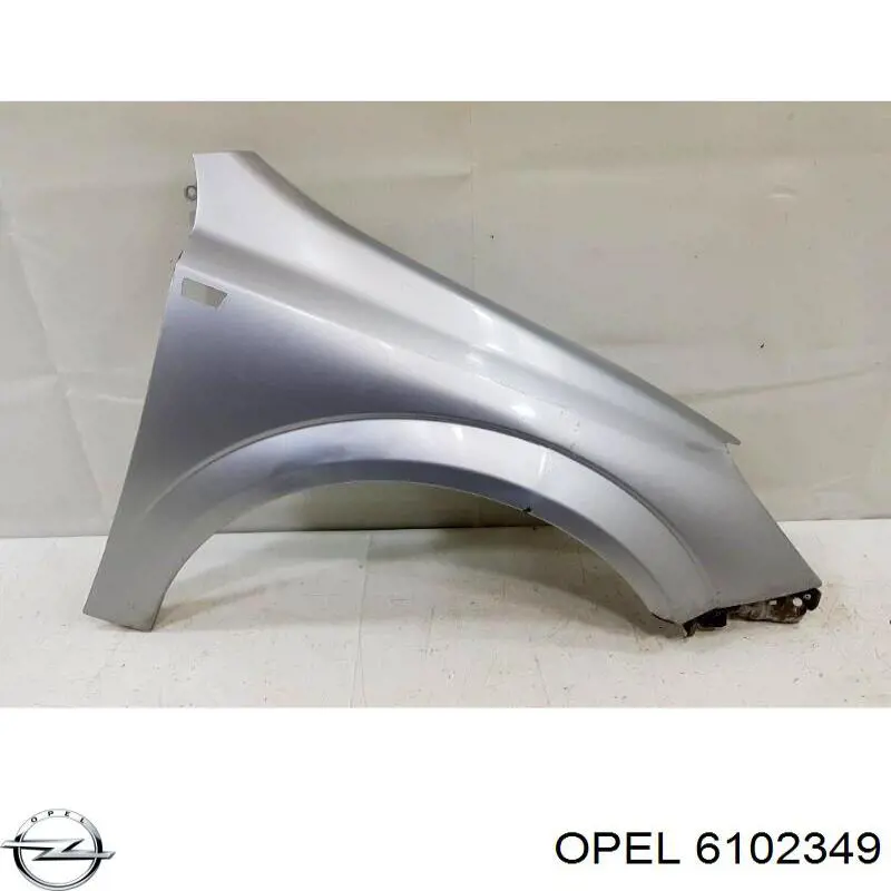 6102349 Opel Pára-lama dianteiro direito