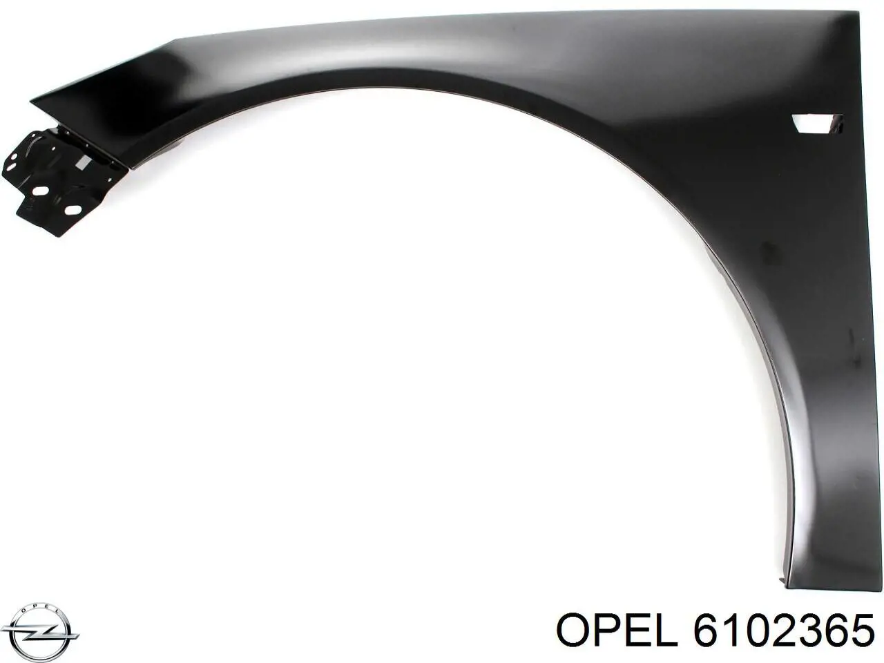 Compre 6102365 Opel Pára-lama dianteiro esquerdo