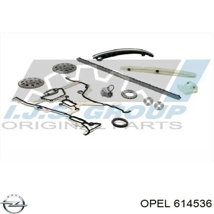 Engrenagem de cadeia da roda dentada de acionamento de cambota de motor Opel 614536 preço, a partir de 10,93 USD