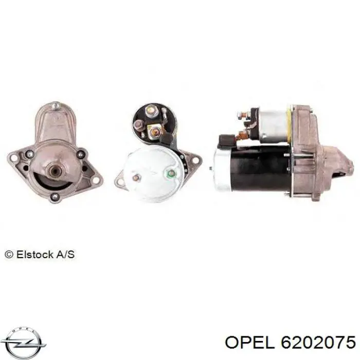 Motor de arranco Opel 6202075 preço, a partir de 44,92 USD
