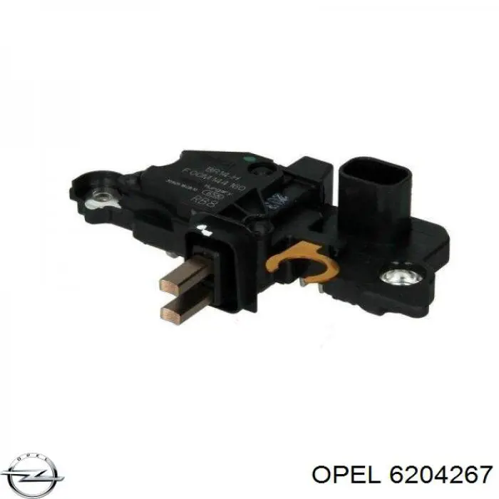 Relê-regulador do gerador (relê de carregamento) 6204267 Opel