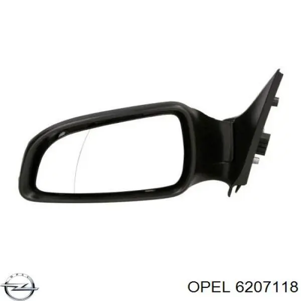 Compre 6207118 Opel Motor de acionamento do lente do espelho de retrovisão