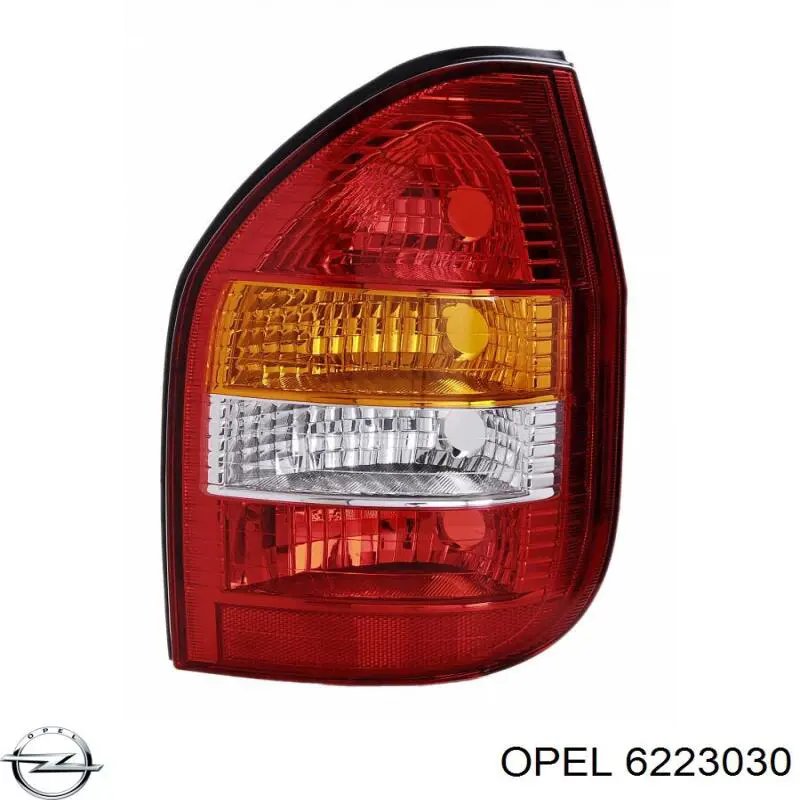 Compre 6223030 Opel Lanterna traseira direita