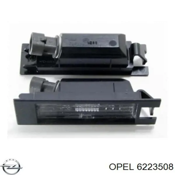 6223508 Opel Lanterna da luz de fundo de matrícula traseira