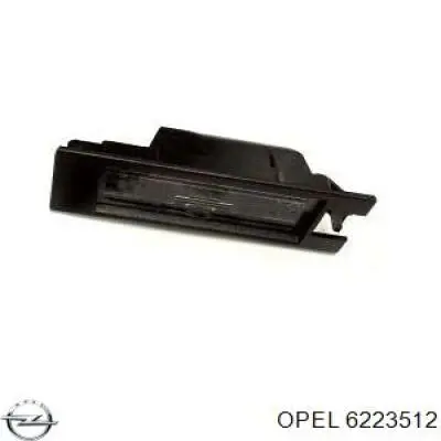 6223512 Opel Lanterna da luz de fundo de matrícula traseira