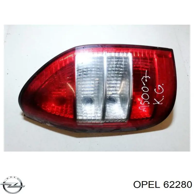 Lanterna traseira esquerda Opel 62280 preço, a partir de 55,42 USD