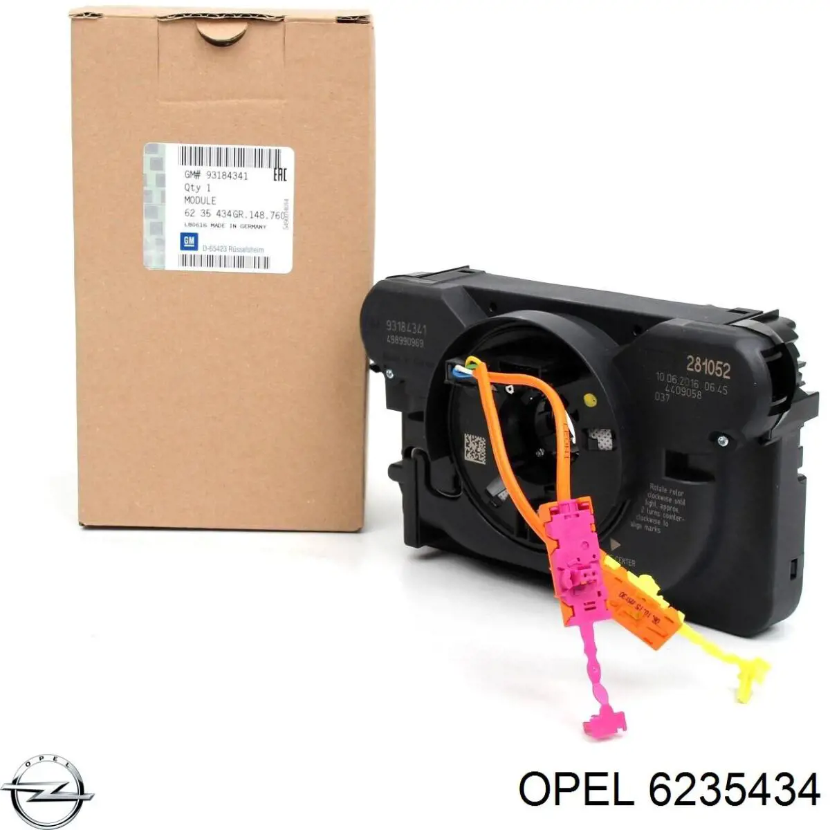 Compre 6235434 Opel Anel AIRBAG de contato, cabo plano do volante