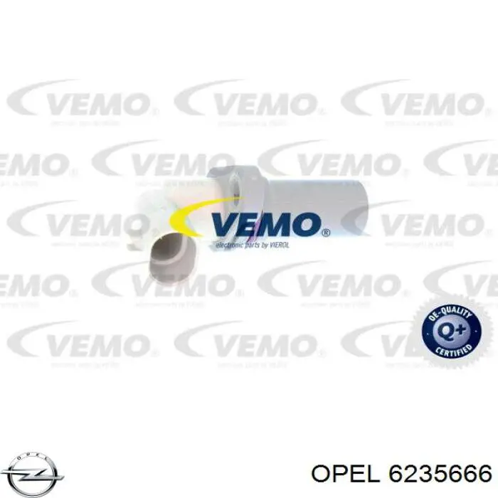 Compre 6235666 Opel Sensor de posição (de revoluções) de cambota