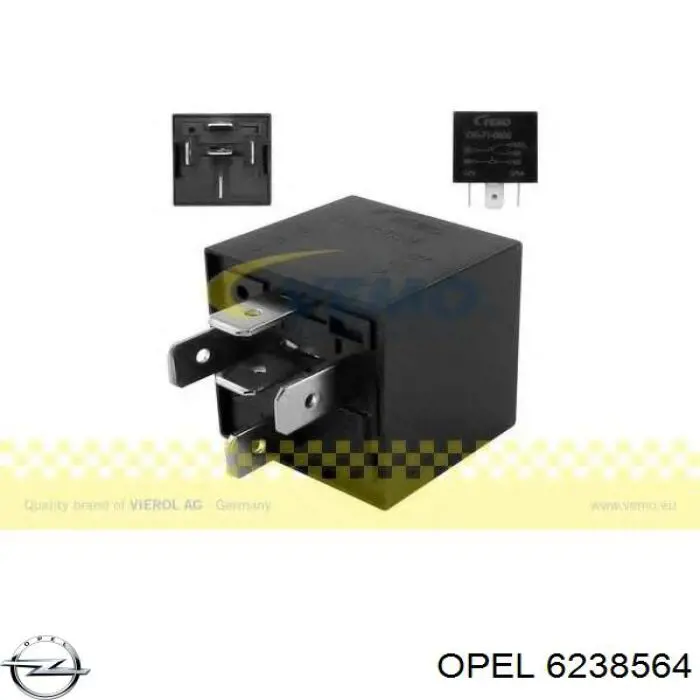 Compre 6238564 Opel Relê de ventilador