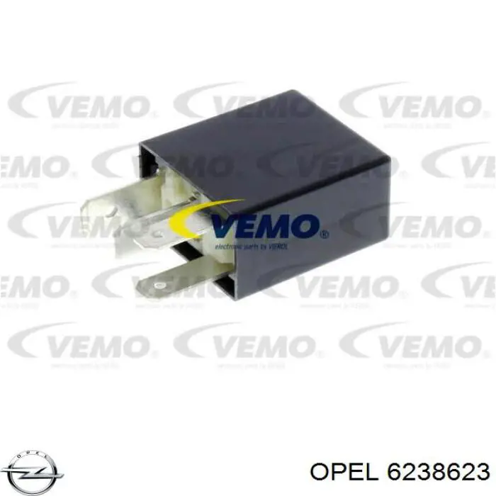 6238623 Opel Relê das luzes de nevoeiro