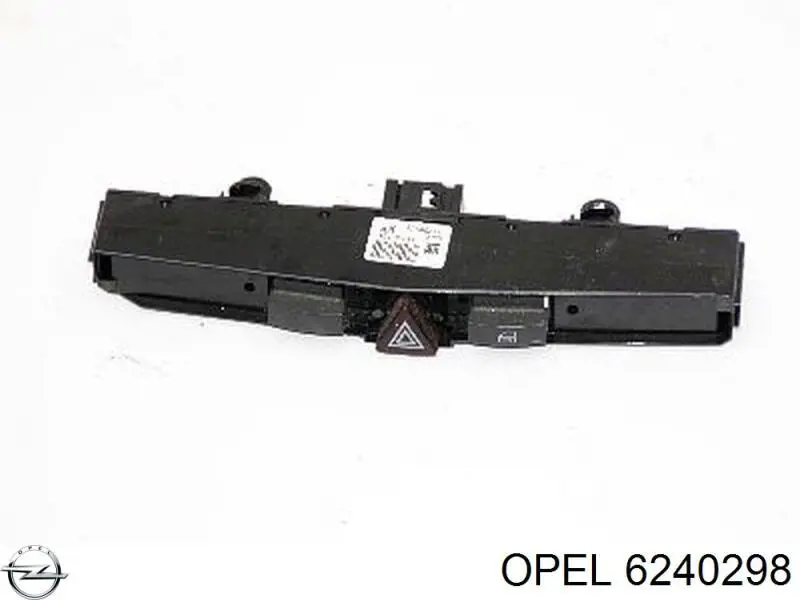 6240298 Opel Botão de ativação do sinal de emergência