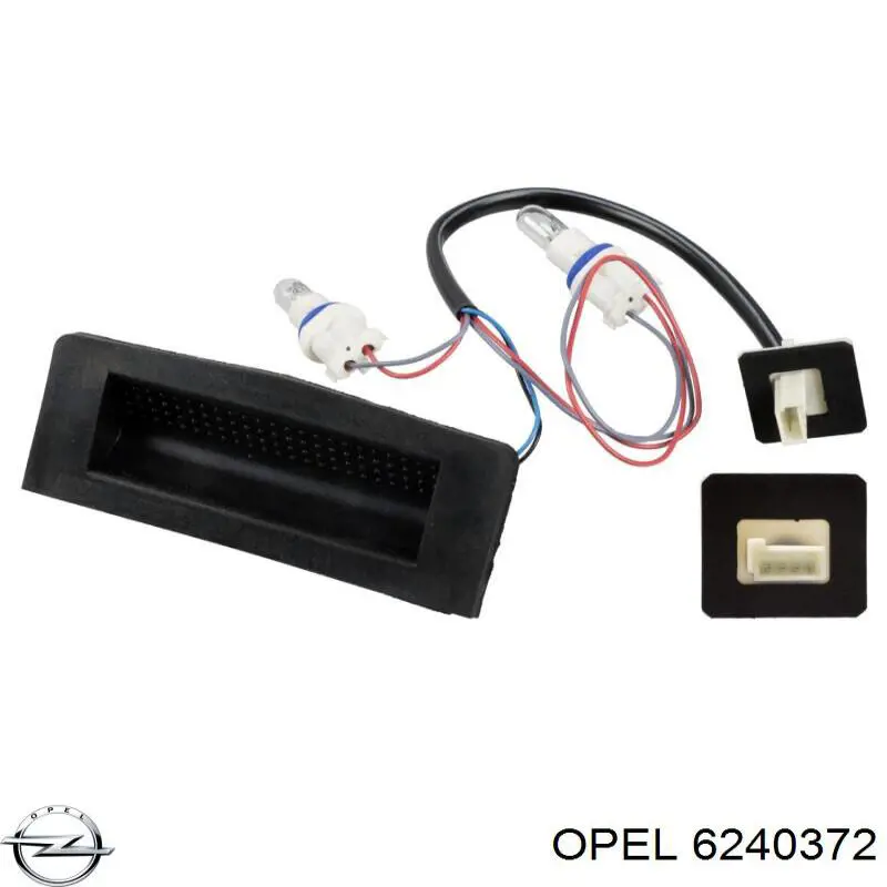 Botão de acionamento do fecho de tampa de porta-malas (de 3ª/5ª porta (de tampa de alcapão) Opel 6240372 preço, a partir de 35,14 USD
