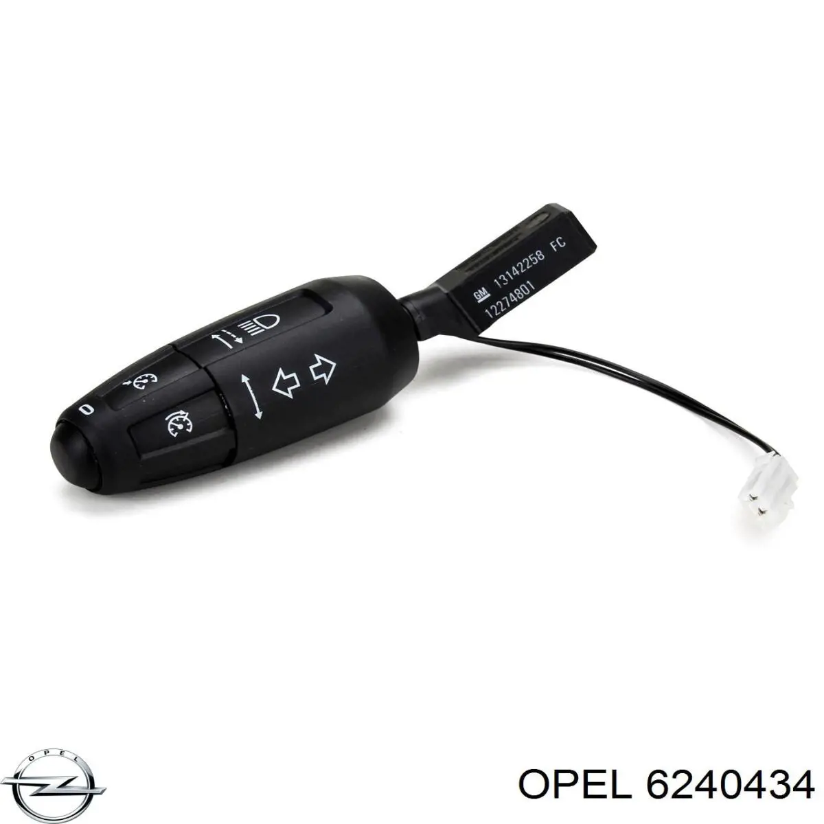Compre 6240434 Opel Comutador esquerdo instalado na coluna da direção