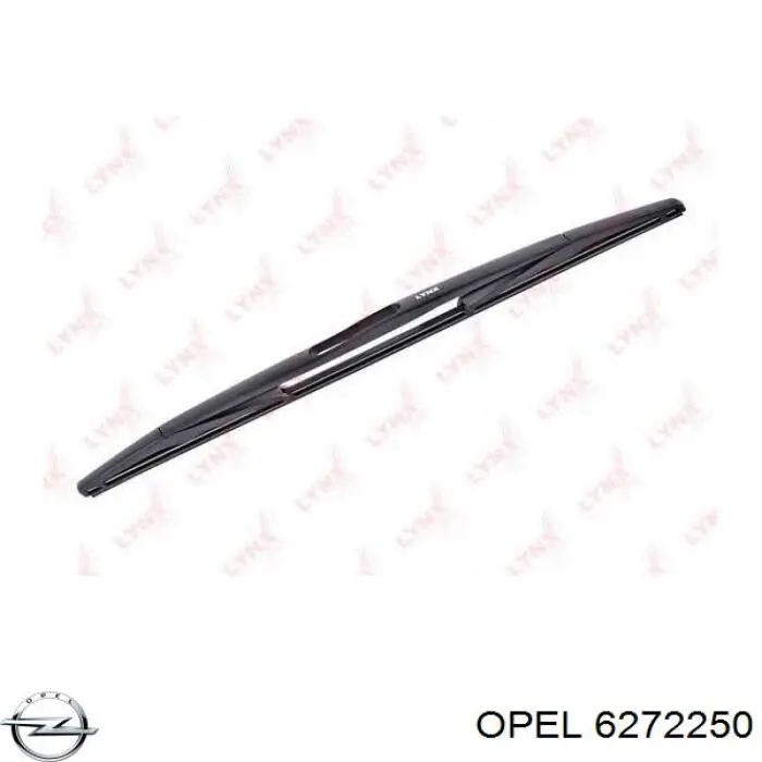 6272250 Opel Limpa-pára-brisas de vidro traseiro