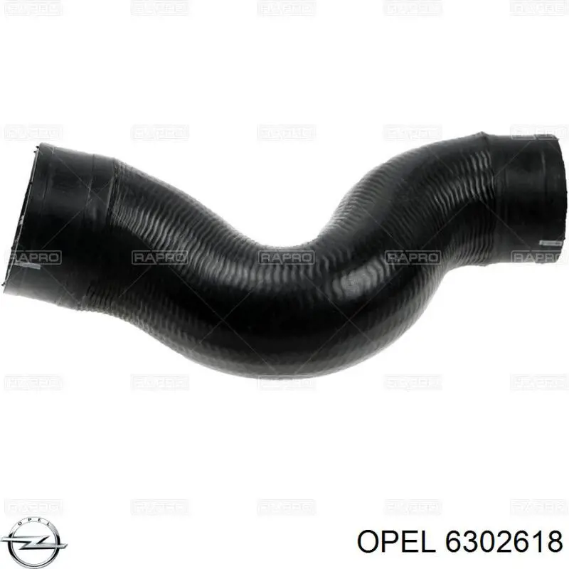 6302618 Opel Mangueira (cano derivado) de intercooler
