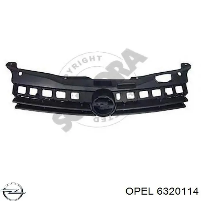 Compre 550905 Polcar Grelha do radiador