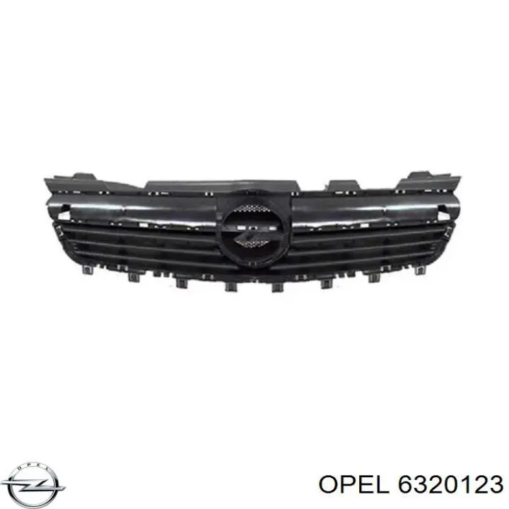 Compre 6320123 Opel Grelha do radiador