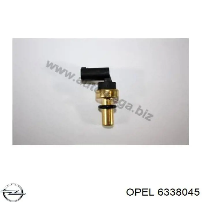 6338045 Opel Sensor de temperatura do fluido de esfriamento