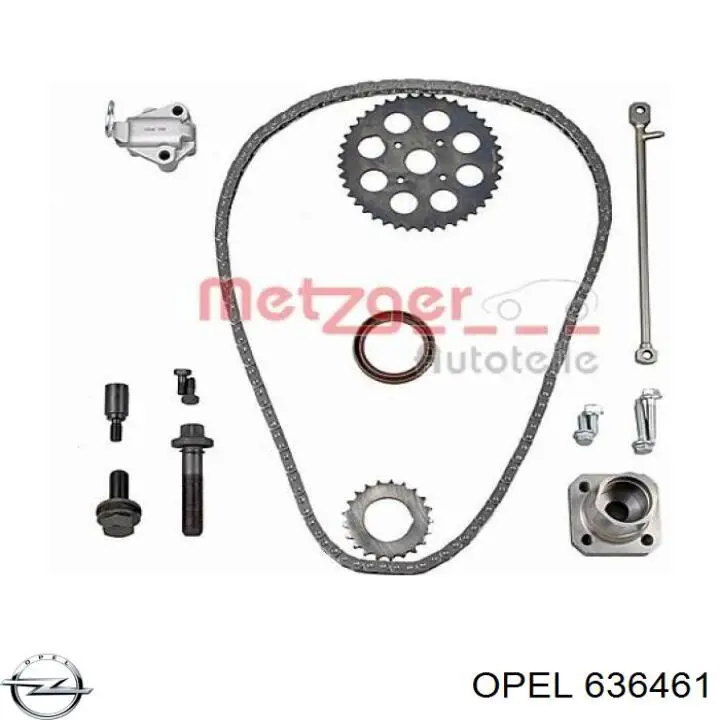 Compre 636461 Opel Parafuso de fixação de volante