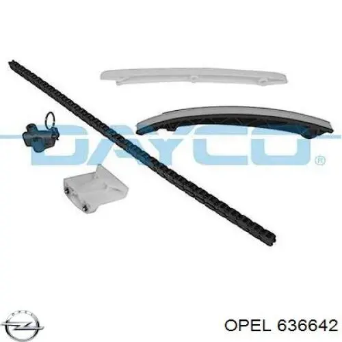 636642 Opel Parafuso da polia de cambota
