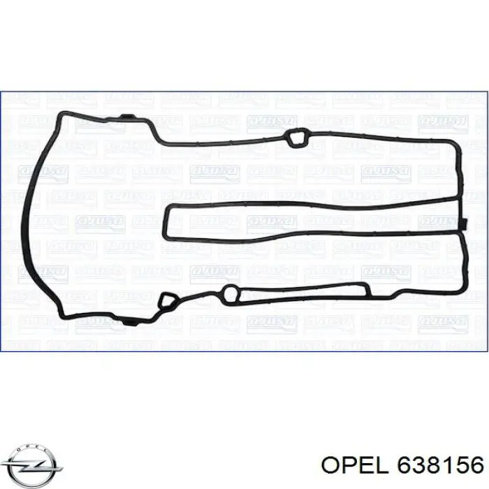 638156 Opel Vedante de tampa de válvulas de motor