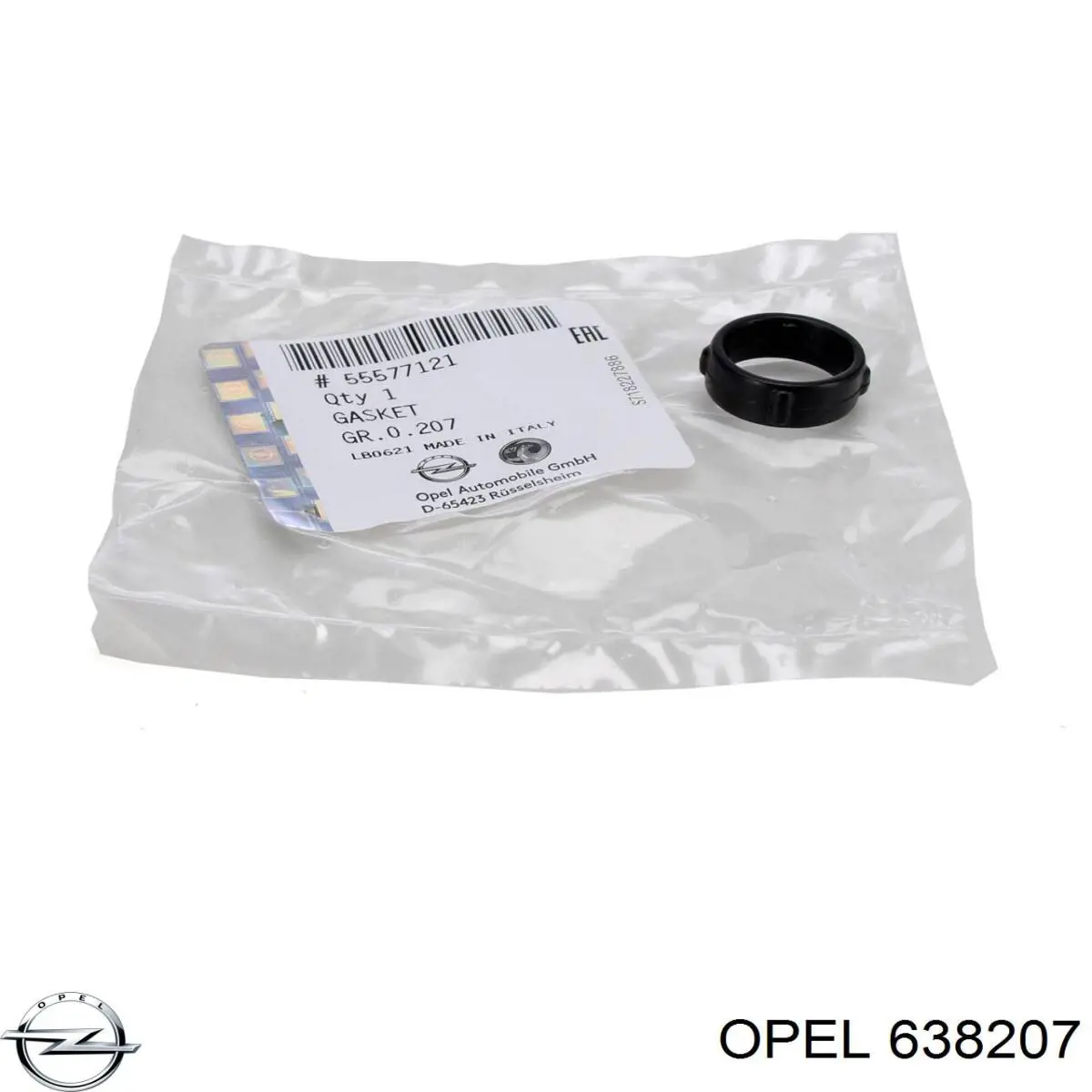 638207 Opel Vedante de tampa dianteira de motor
