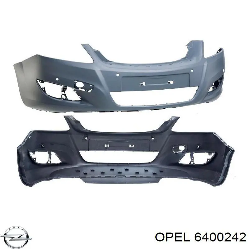 Pára-choque dianteiro Opel 6400242 preço, a partir de 197,25 USD