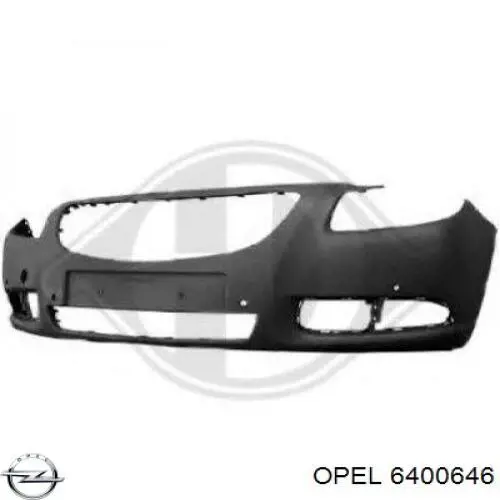 Pára-choque dianteiro Opel 6400646 preço, a partir de 227,28 USD