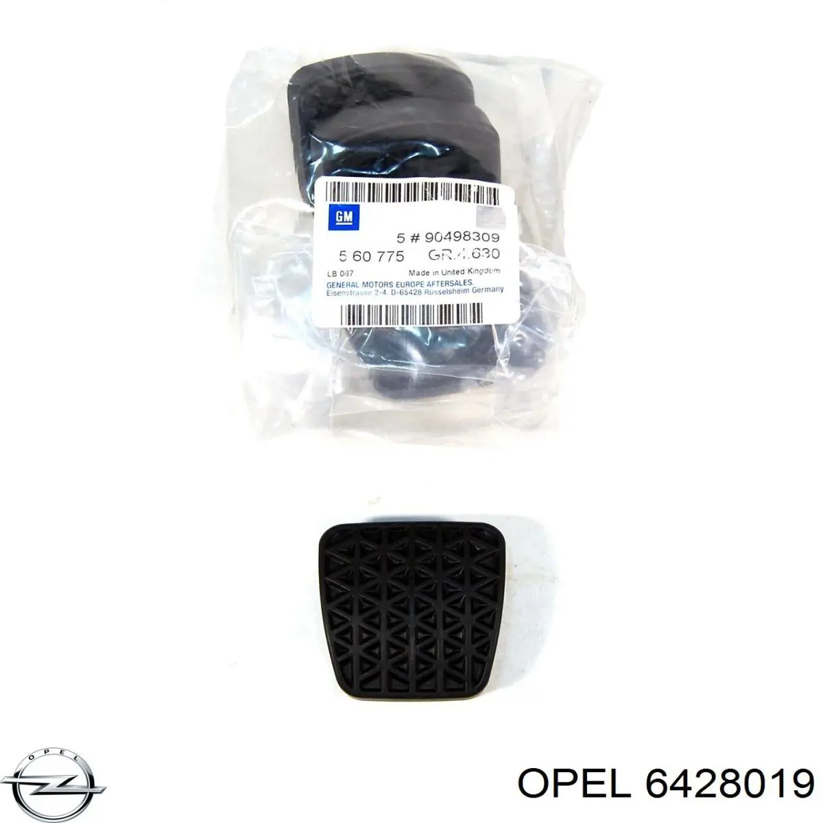 6428019 General Motors Espelho de salão interno