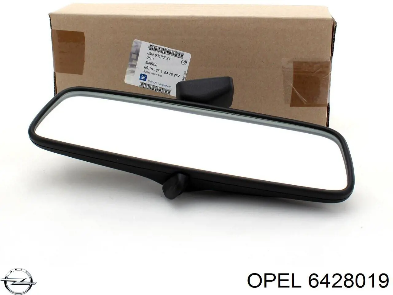 Espelho de salão interno General Motors 6428019