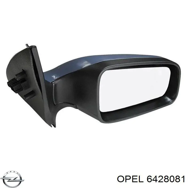 6428081 Opel Espelho de retrovisão direito