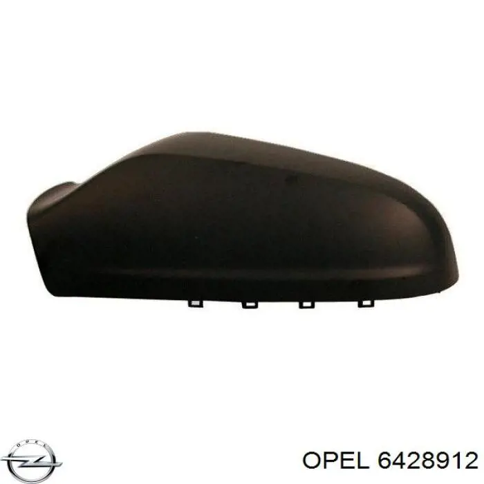 Placa sobreposta (tampa) do espelho de retrovisão esquerdo Opel 6428912 preço, a partir de 15,43 USD