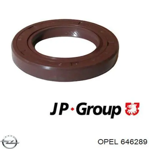 Compre 646289 Opel Vedação dianteira de cambota de motor